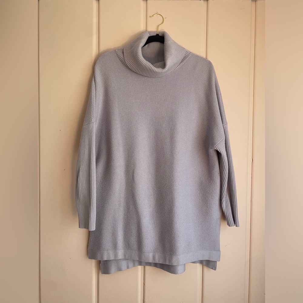 Illusory Lavendar Turtleneck Sweater